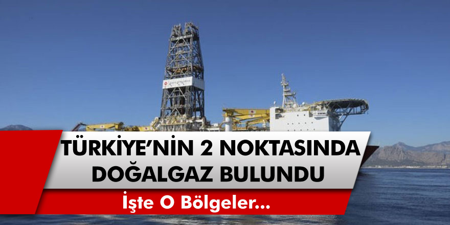 Muharrem Sarıkaya Türkiye'nin 2 noktasında doğalgaz bulunduğunu açıkladı!