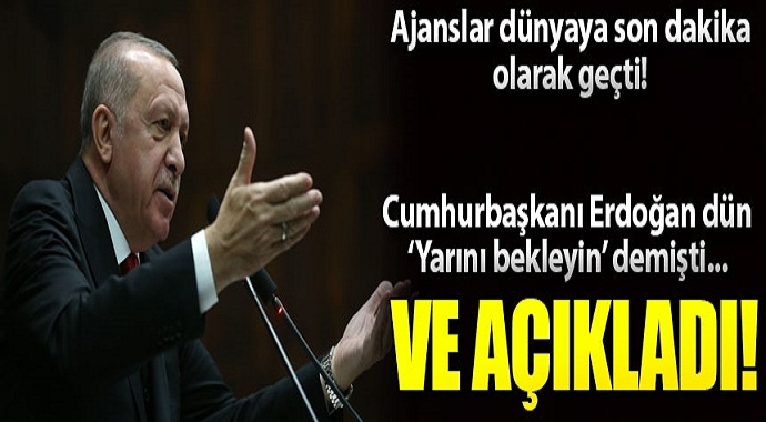 Başkan Erdoğan: Her yerden vuracağımızı ilan ediyorum!