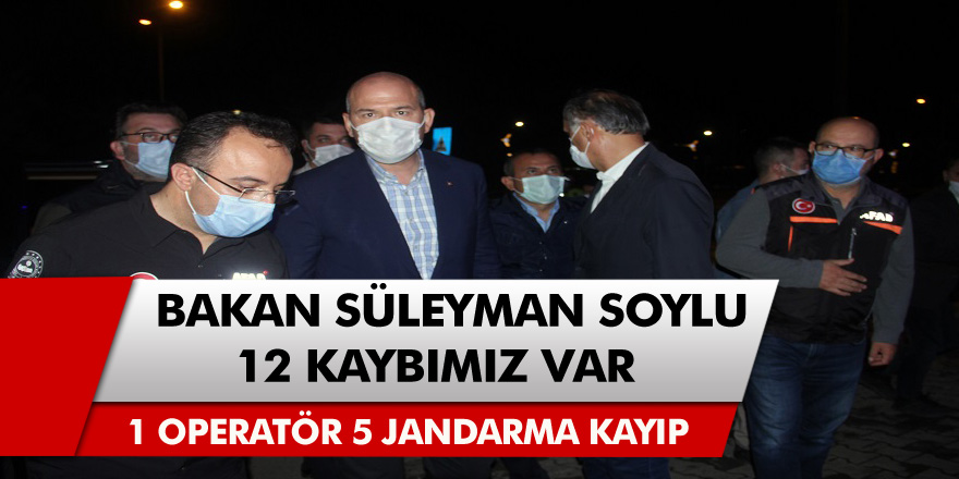 Bakan Soylu “Maalesef  “Jandarma aracımızı görüyorlar ama ulaşamıyorlar”