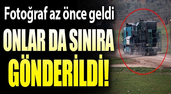 Sınırdan sıcak görüntü! Dikkat çeken sevkiyat