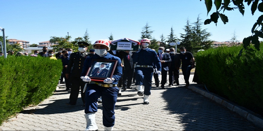 Kore gazisi törenle toprağa verildi