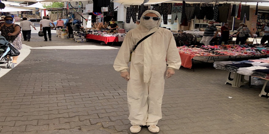 Vaka sayıları artınca tam teşekküllü koruma ile dolaşmaya başladı