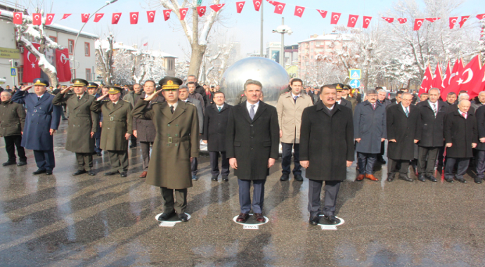 Atatürk'ün Malatya'ya gelişinin 89. yıl dönümü kutlandı