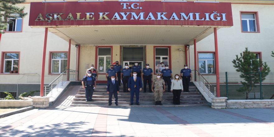 Erzurum Aşkale genelinde Korona virüs denetimi