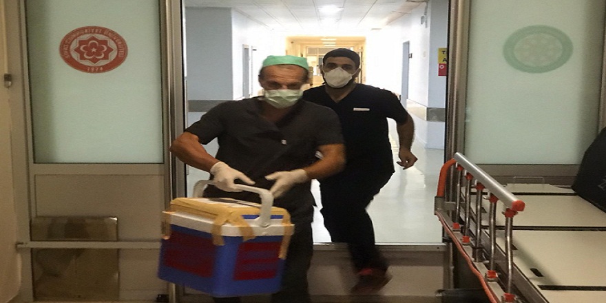 Ulaşım sorunu yaşanılan organ Sivas Valisi Salih Ayhan sayesinde hastaya ulaştırıldı