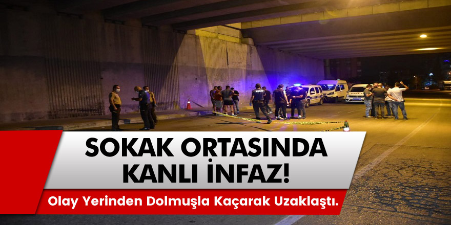 Karşıyaka'da Dolmuş şoföründen sokak ortasında kanlı infaz! Ardı ardına ateş açtı