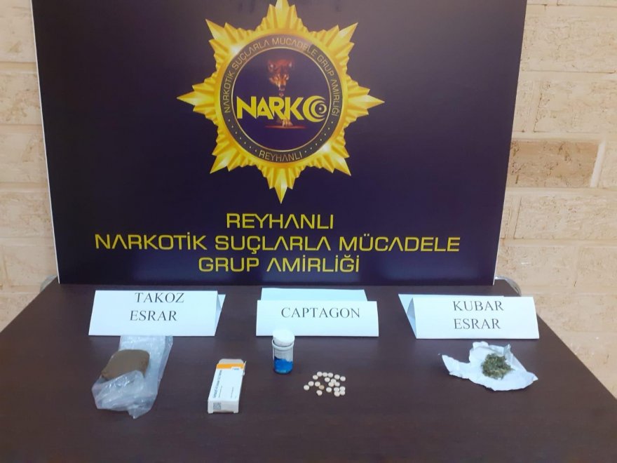 Hatay’ın Reyhanlı ilçesinde uyuşturucu operasyonları: 5 gözaltı