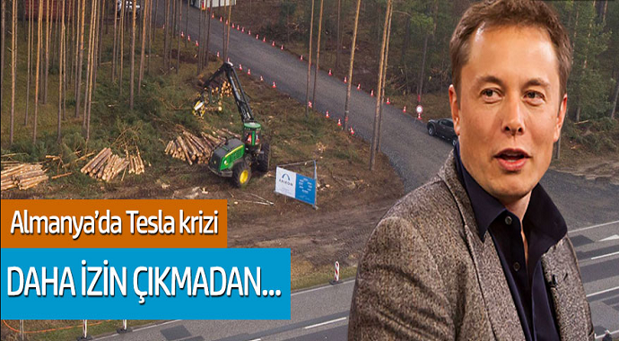 Almanya'da Tesla Krizi! Daha İzin Çıkmadan...
