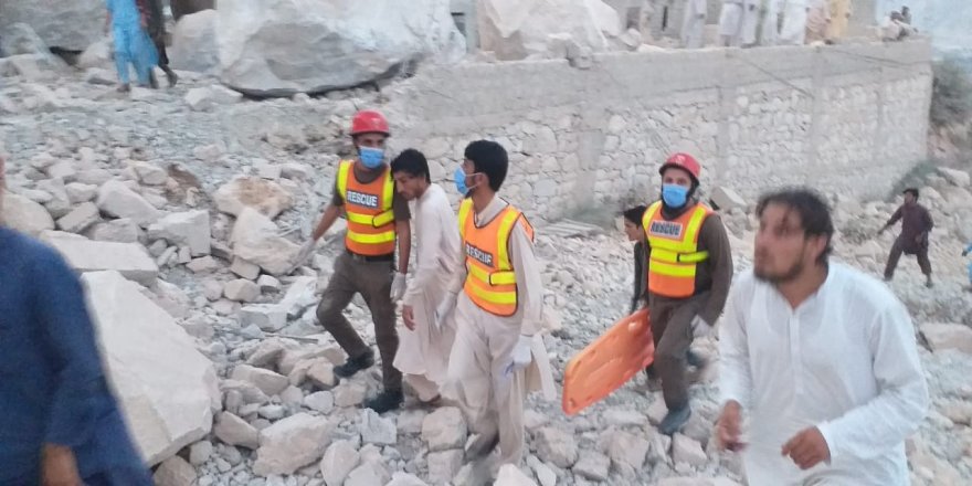 Pakistan’da mermer madeninde göçük meydana geldi: 11 ölü, 5 yaralı