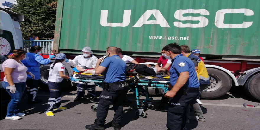 Kocaeli'de dün yaşanan feci kazada yaralanan kadın hayatını kaybetti