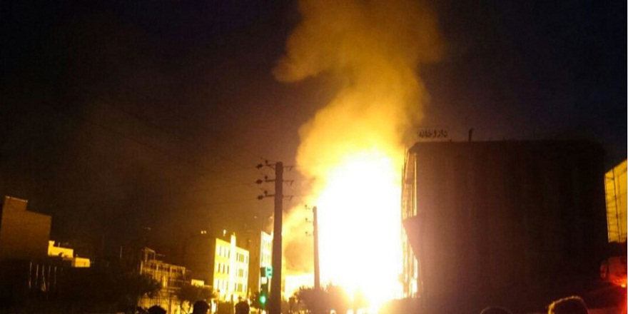 Tahran'da patlama: 1 ölü, 20 yaralı