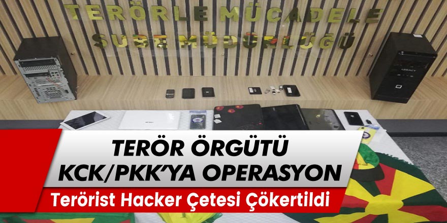 Kendilerine Mezopotamia Hackers’ ismi verdikleri terör örgütü PKK/KCK hizmet eden hacker çetesi çökertildi
