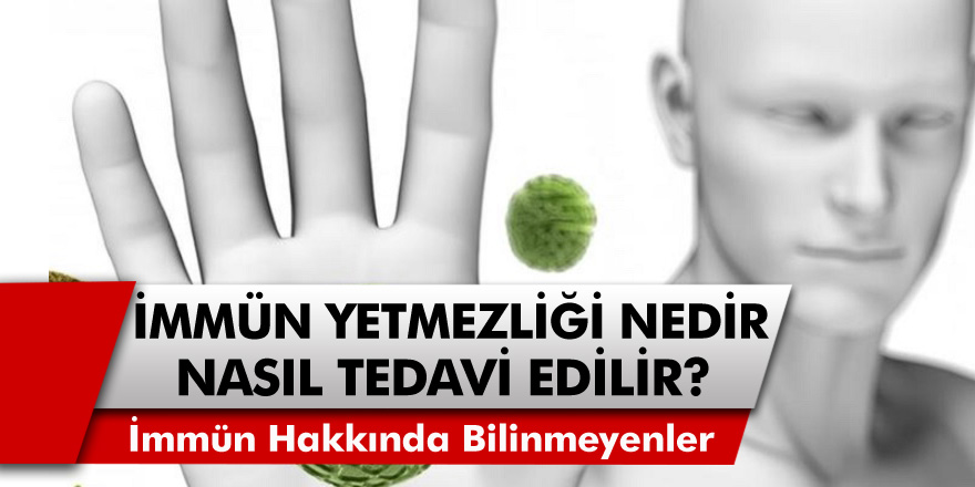 İmmün yetmezliği nedir, nasıl tedavi edilir? İmmün yetmezliği hakkında tüm detaylar…