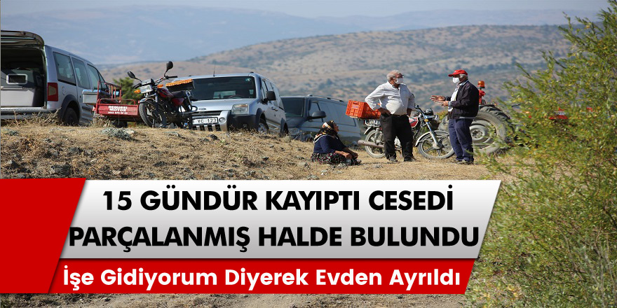 Sivas'ta kaybolan şahıs 15 gündür her yerde aranıyordu, cesedi parçalanmış halde bulundu