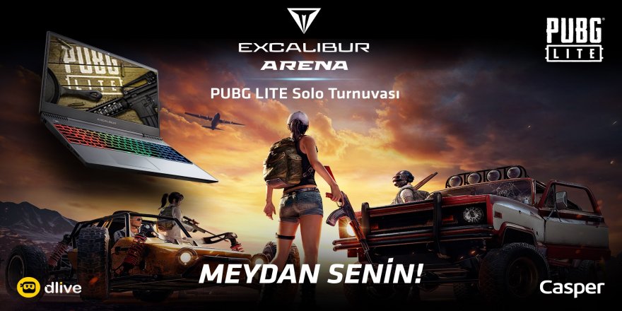 Profesyonel oyun severleri bir araya getirmek amacıyla, Excalibur Arena PUBG Lite Turnuvası başlıyor