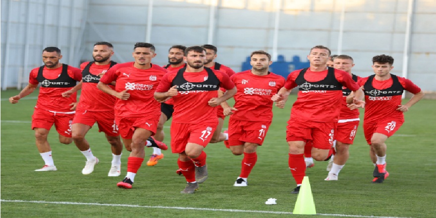 Sivasspor, Erzurumspor maçı için çalışmalara başladı