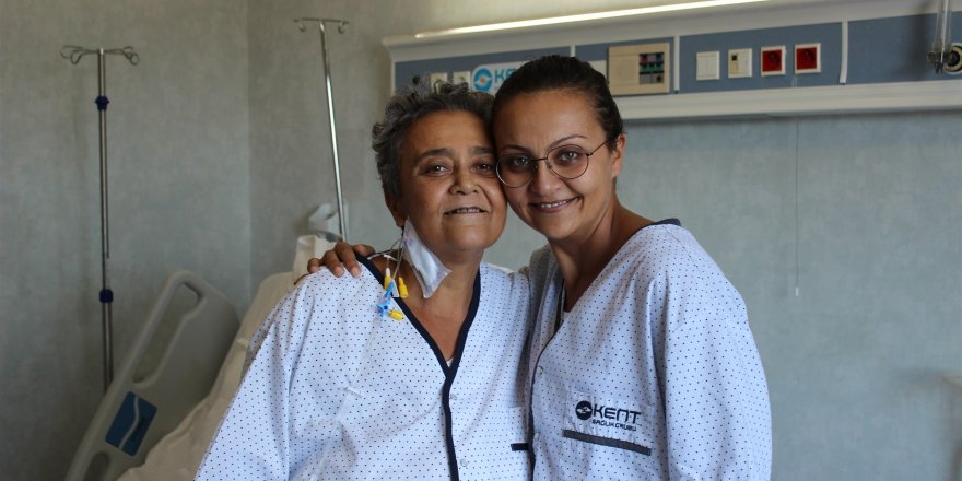 Fedakar evlatlar Bir anne kızından, bir baba oğlundan gerçekleştirilen karaciğer nakliyle hayat buldu