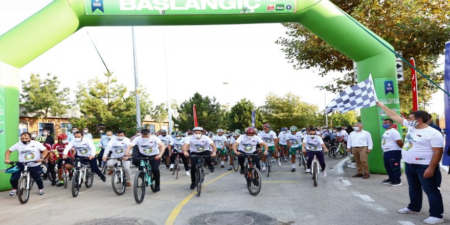 Bursa’da, bisiklet Turu, renkli görüntülere sahne oldu!