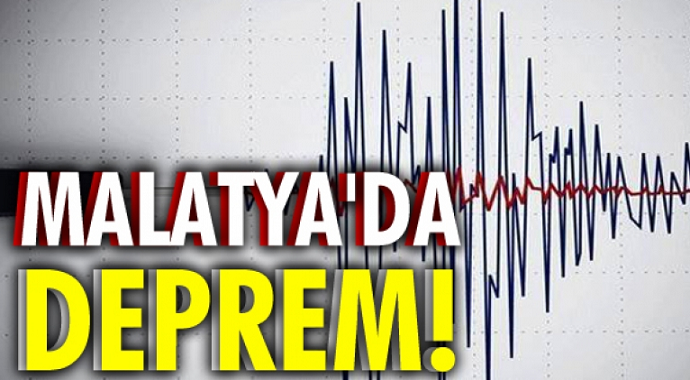 Son dakika! Malatya'da deprem oldu