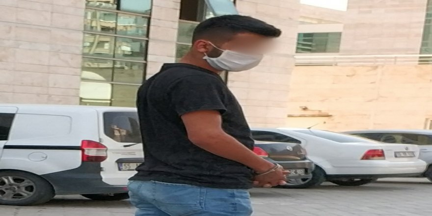 Samsun'da bir kişiyi bıçaklayan genç tutuklandı