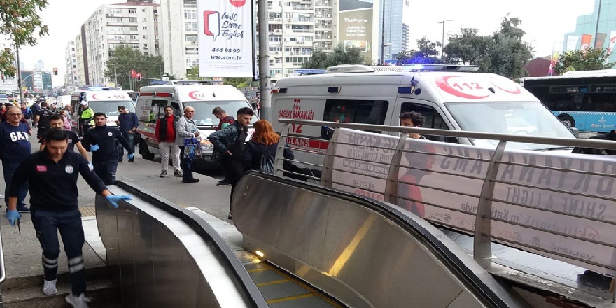 Şişli-Mecidiyeköy Metro İstasyonu'nda intihar girişimi