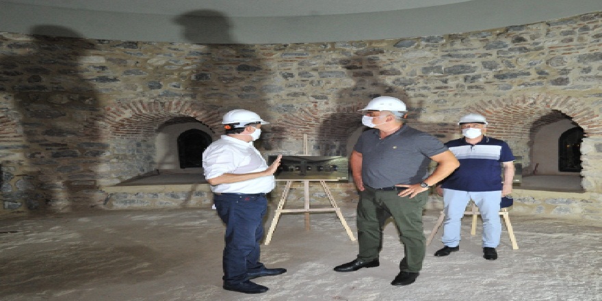 Bakan Ersoy Galata Kulesi’nde yapılan restorasyon çalışmalarını yerinde inceledi