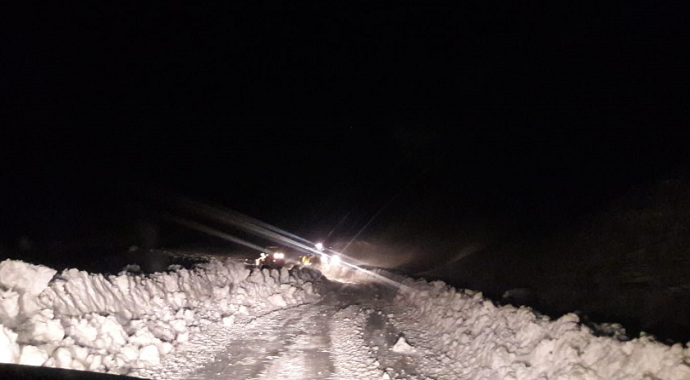 Siirt’te 30 köy yolu ulaşıma kapandı