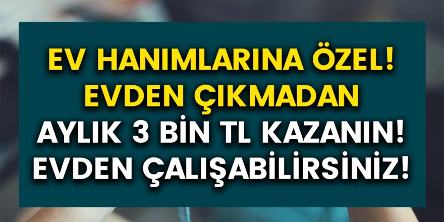 Ev Hanımlarına Müjde! Evde Örgü Örerek Ayda 3 Bin TL Kazanın! Evde Ek İş Fikirleri...