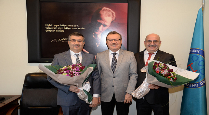BUÜ Hukuk Fakültesinde bayrak değişimi