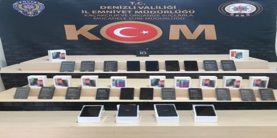 Denizli’de yapılan operasyonlar sonucu kaçakçılara darbe