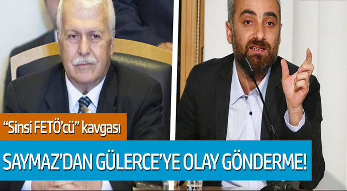 Saymaz'dan Gülerce'ye olay gönderme! 'Sinsi FETÖ'cü kavgası
