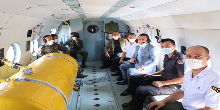 Manisa genelinde 30 araç helikopterli denetimden kaçamadı