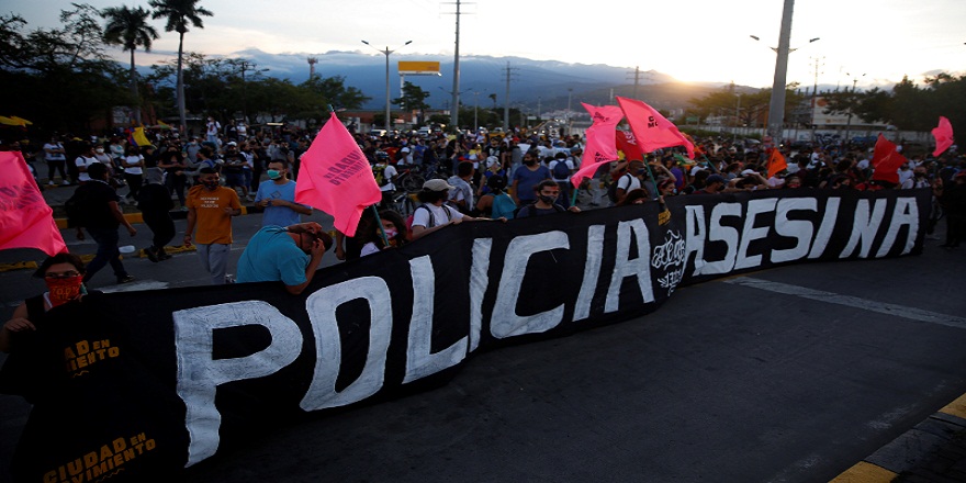 Kolombiya’da polis şiddetine karşı protestolar devam ediyor!