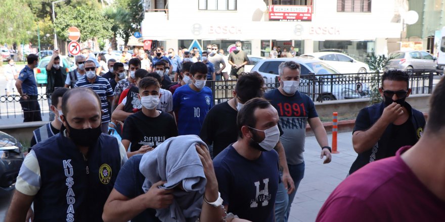 Aydın'da 10 Hırsızlık şüphelisinin duruşması 12 saat sürdü