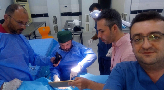 Kadavradan yeni bir ameliyat tekniği tanımlayıp prototip ürün geliştirdiler