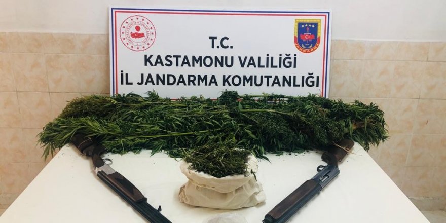 Jandarmadan Komutanlığı tarafından uyuşturucu operasyonu