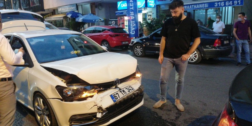 Zonguldak Ereğli'de trafik kazası: 1 yaralı