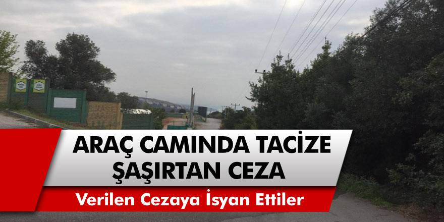 Darıca’da Araç Camından Kadını Taciz Eden Şahısa İlginç Ceza!