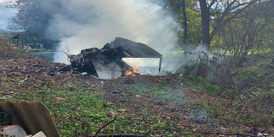 Sırbistan'da düşen savaş uçağında bir kişi hayatını kaybetti