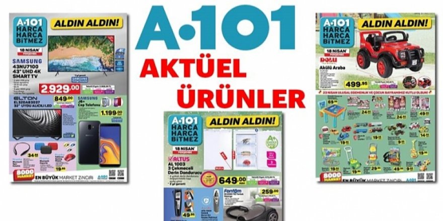 A-101 24-30 Eylül Kataloğu Yayınlandı… Birden Fazla teknolojik Ürün Yarı Fiyatına…!