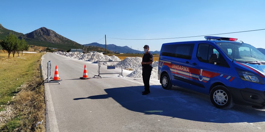 Sarayköy'de bir mahalle karantinaya alındı