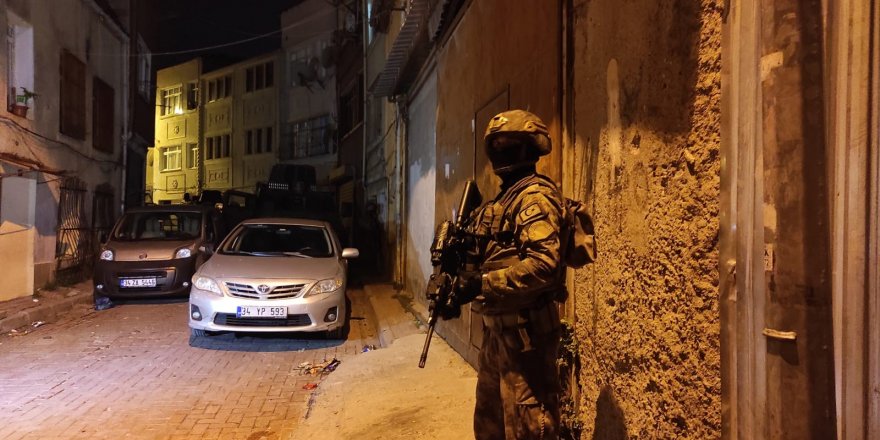 İstanbul'da Belirlenen adreslere PKK operasyonu