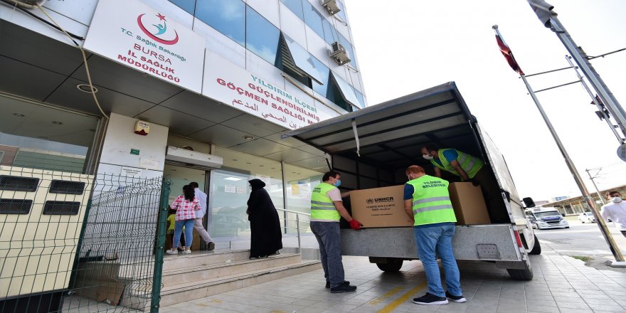 Bursa Yıldırım'da Covid-19 salgınıyla mücadele aralıksız sürüyor