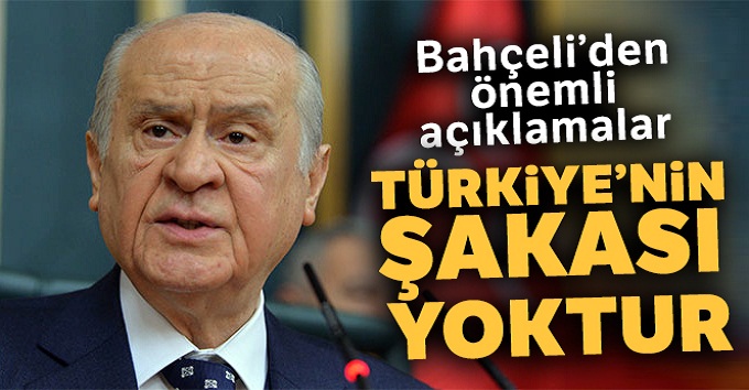 MHP Genel Başkanı Bahçeli'den önemli açıklamalar!