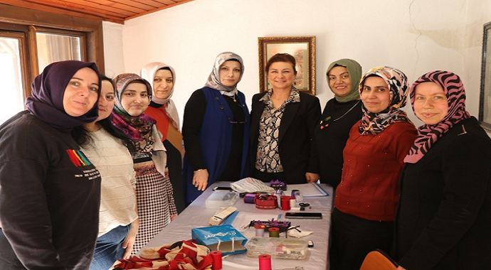 Başkan Köse'den kurs ziyareti