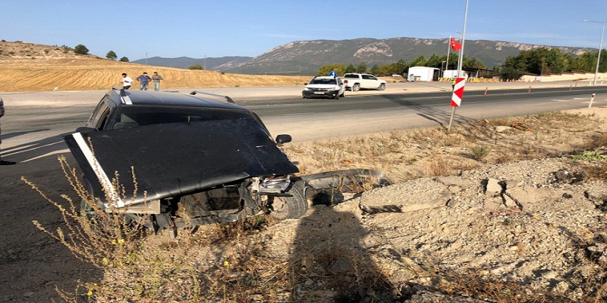 Safranbolu'da trafik kazası: 2 yaralı