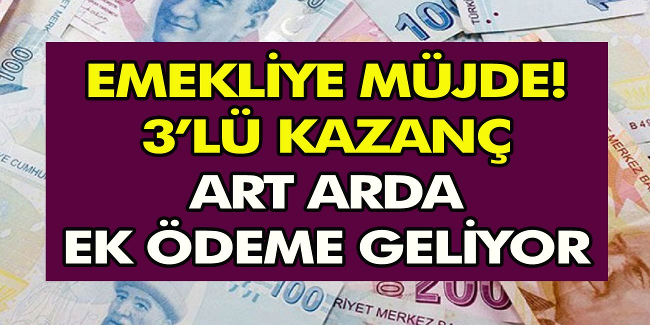 Emeklilerin gözü kulağı bu karardaydı! Promosyon ve ikramiye tutarları belli oldu!