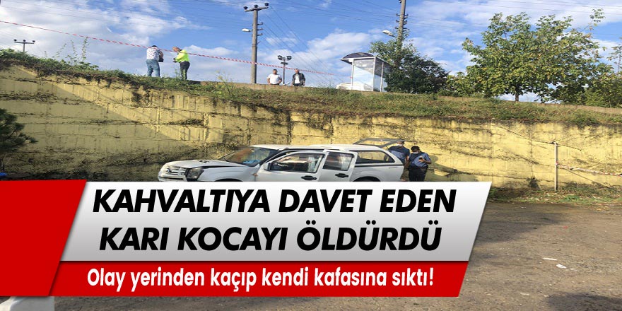 Zonguldak'ta evlerine kahvaltıya gittiği çifti öldürüp kaçarken de kendi kafasına sıktı!