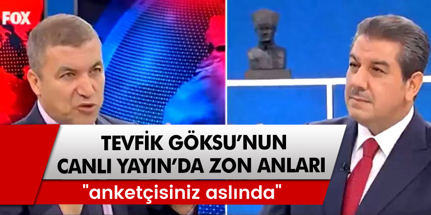 AKP'li Esenler Belediye Başkanı Tevfik Göksu'nun canlı yayında zor anları