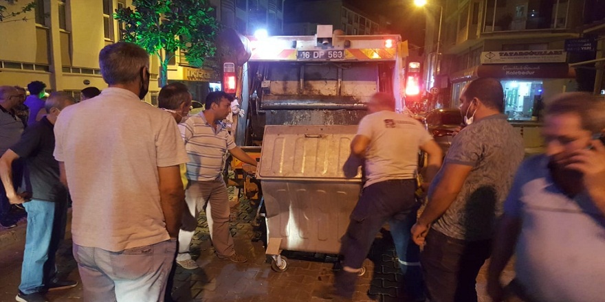 Bursa’da temizlik işçisine çarpan şahıs yakalandı